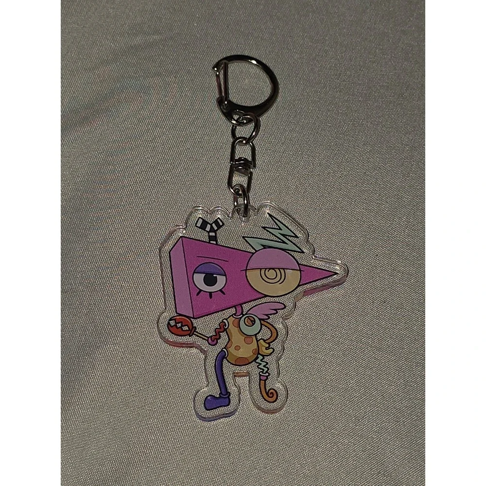 Zooble Keychain! TADC The Amazing Digital Circus Handmade! - Picture 2 of 2